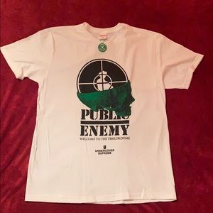 Supreme Undercover/Public Enemy Tee White